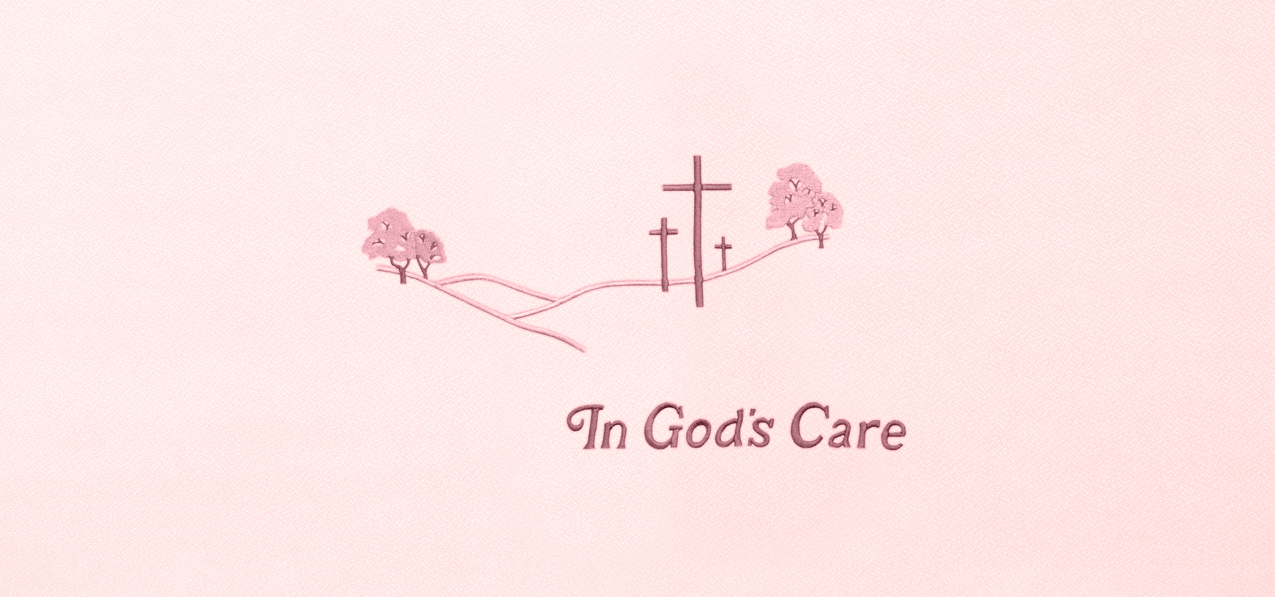 P 517 PK PK In Gods Care Pink Pink Faux